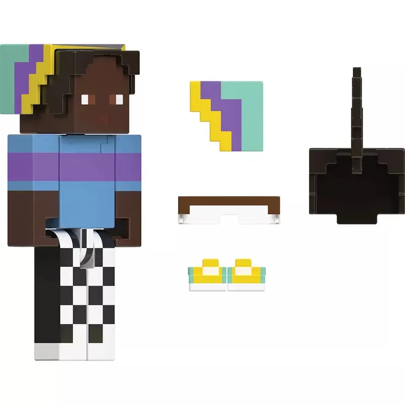 Minecraft Creator Series Figure Checkered Slacks