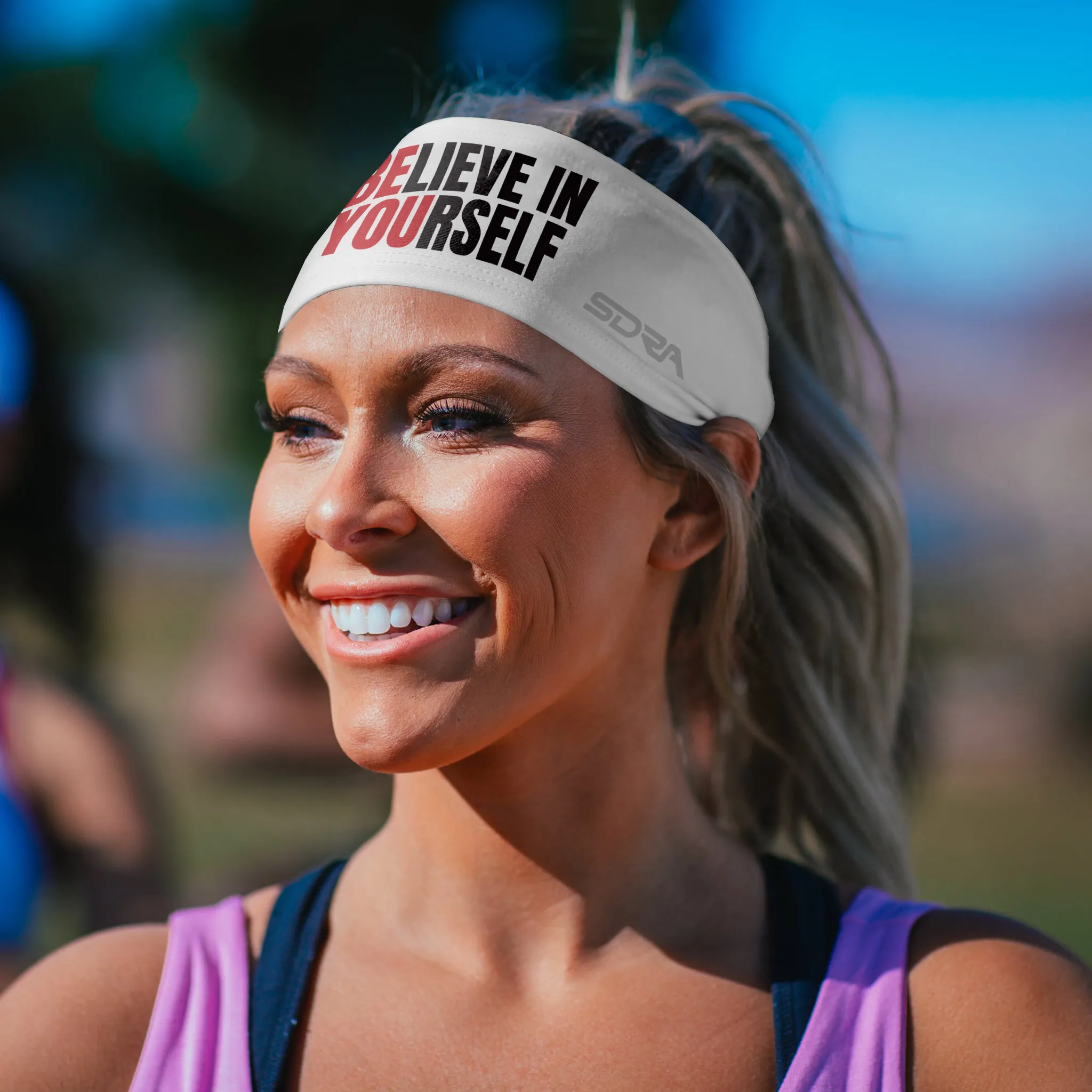 Motivational Headbands (3.5" Tapered)