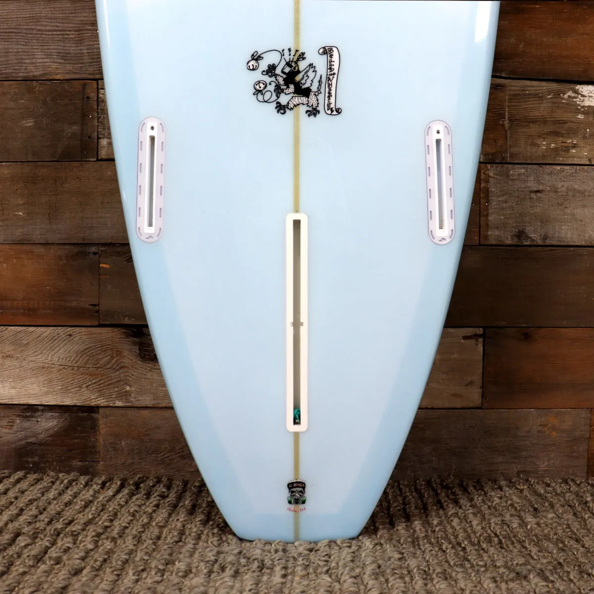 Murdey Bells & Whistles 9'6 x 23 ⅛ x 3 ⅛ Surfboard - Light Blue