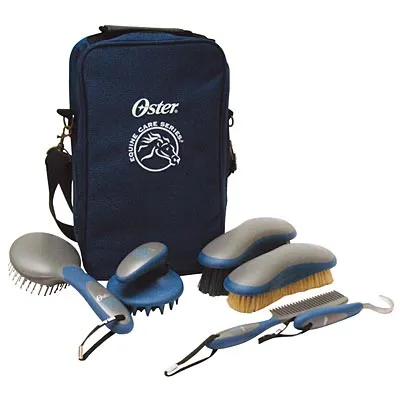 Oster 7-Piece Horse Grooming Tool Kit, Navy