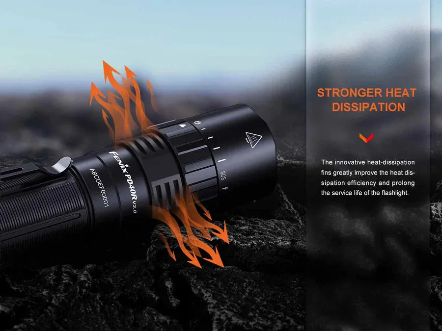 PD40R V3.0 Rechargeable Flashlight