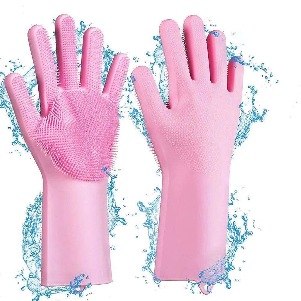 Pet Grooming Shampoo Gloves for Dogs and Cats