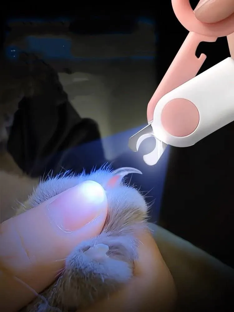 Pet Nail Clippers with LED Lights for Small Dog and Cat