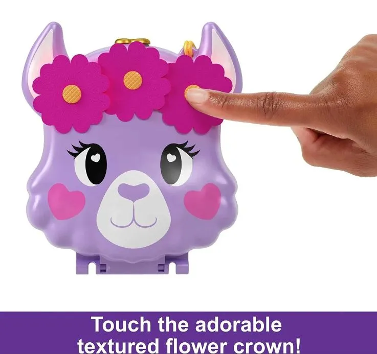 Polly Pocket Camp Adventure Llama Compact