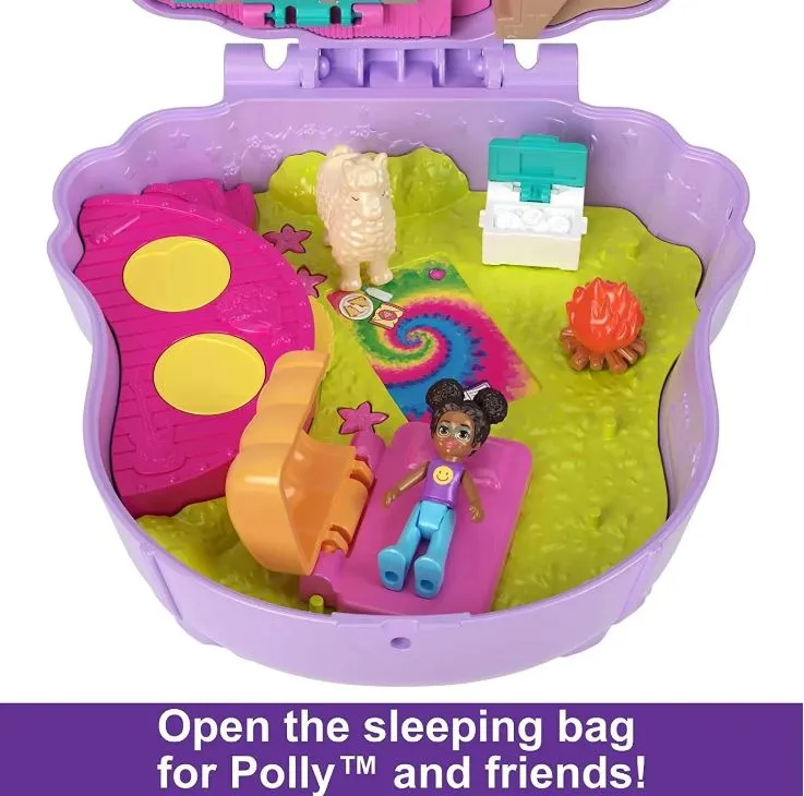 Polly Pocket Camp Adventure Llama Compact