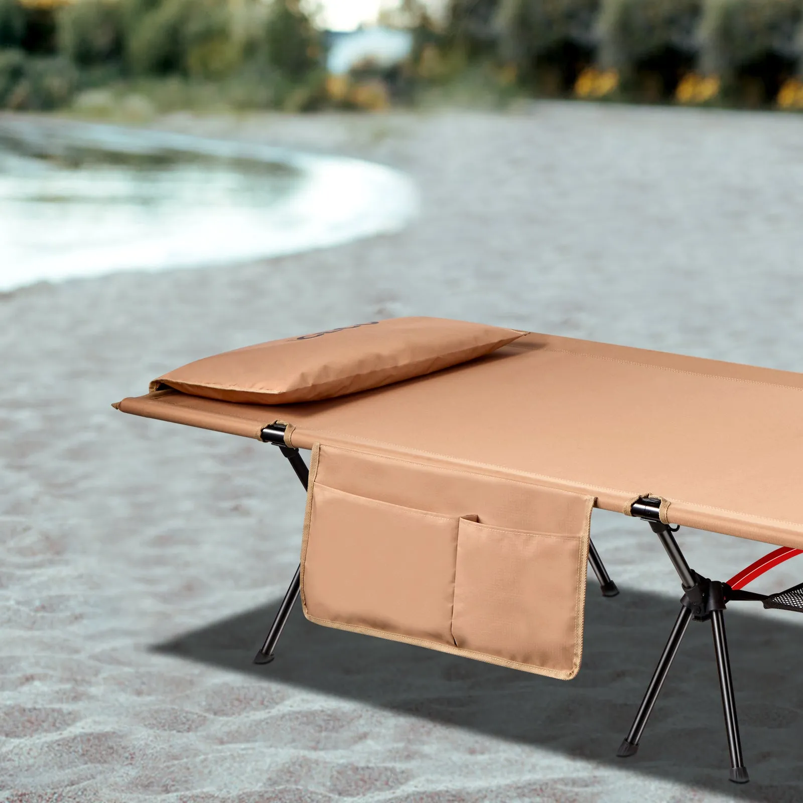 Portable Camping Cot khaki | ICECO