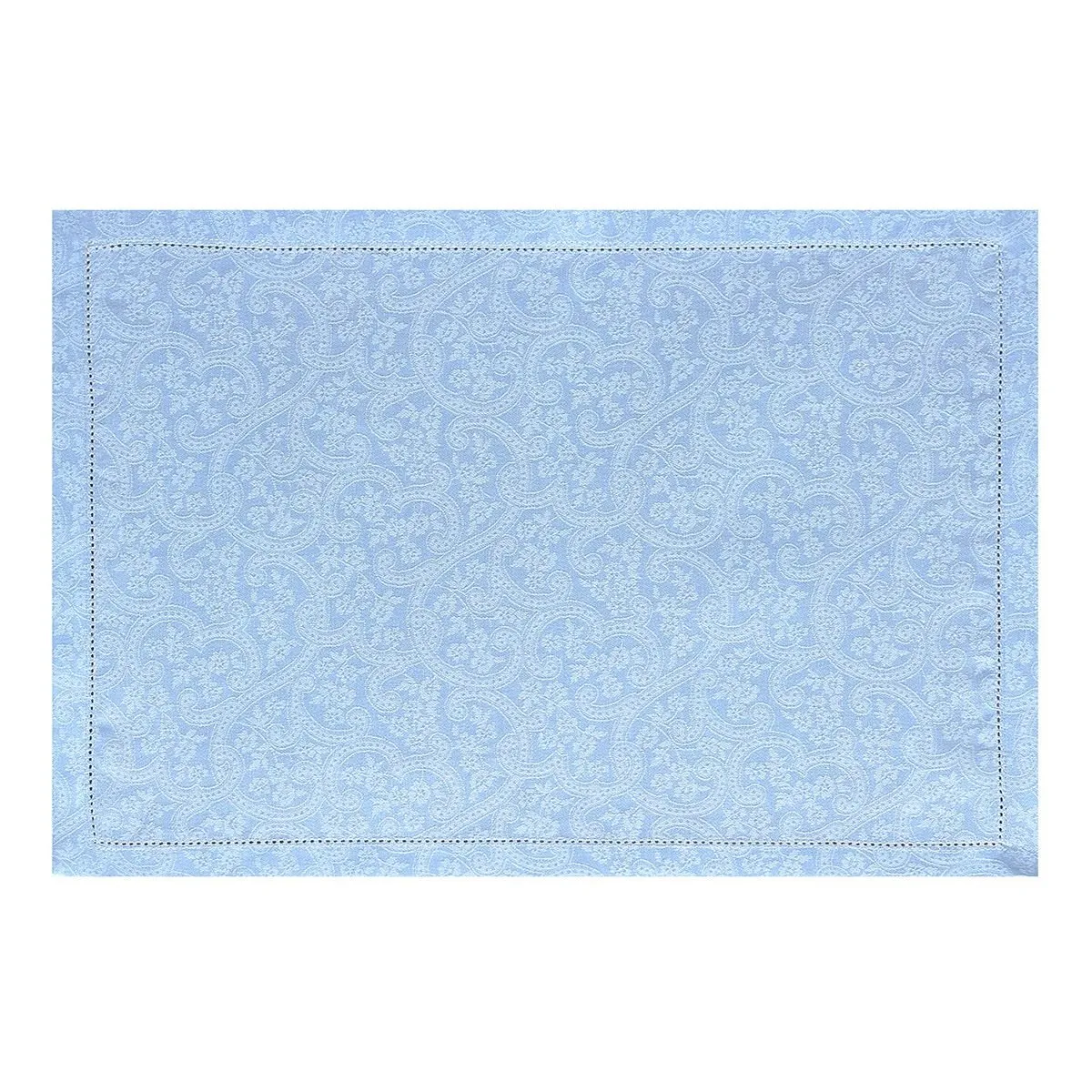 Portofino Fiori Blue Napkins & Placemats by Le Jacquard Français