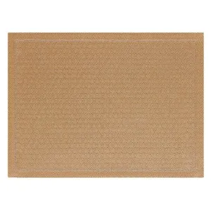 Portofino Geo Brown Placemats by Le Jacquard Français