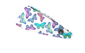 RAVEbandz The Pro - Wide Stretch Headband (Butterflies)