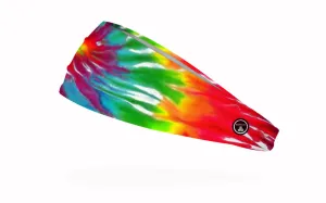 RAVEbandz The Pro - Wide Stretch Headband (Tie Dye)