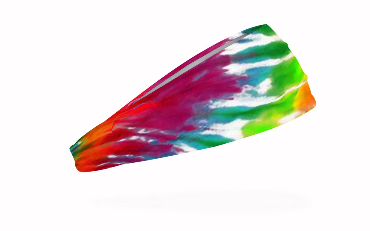 RAVEbandz The Pro - Wide Stretch Headband (Tie Dye)