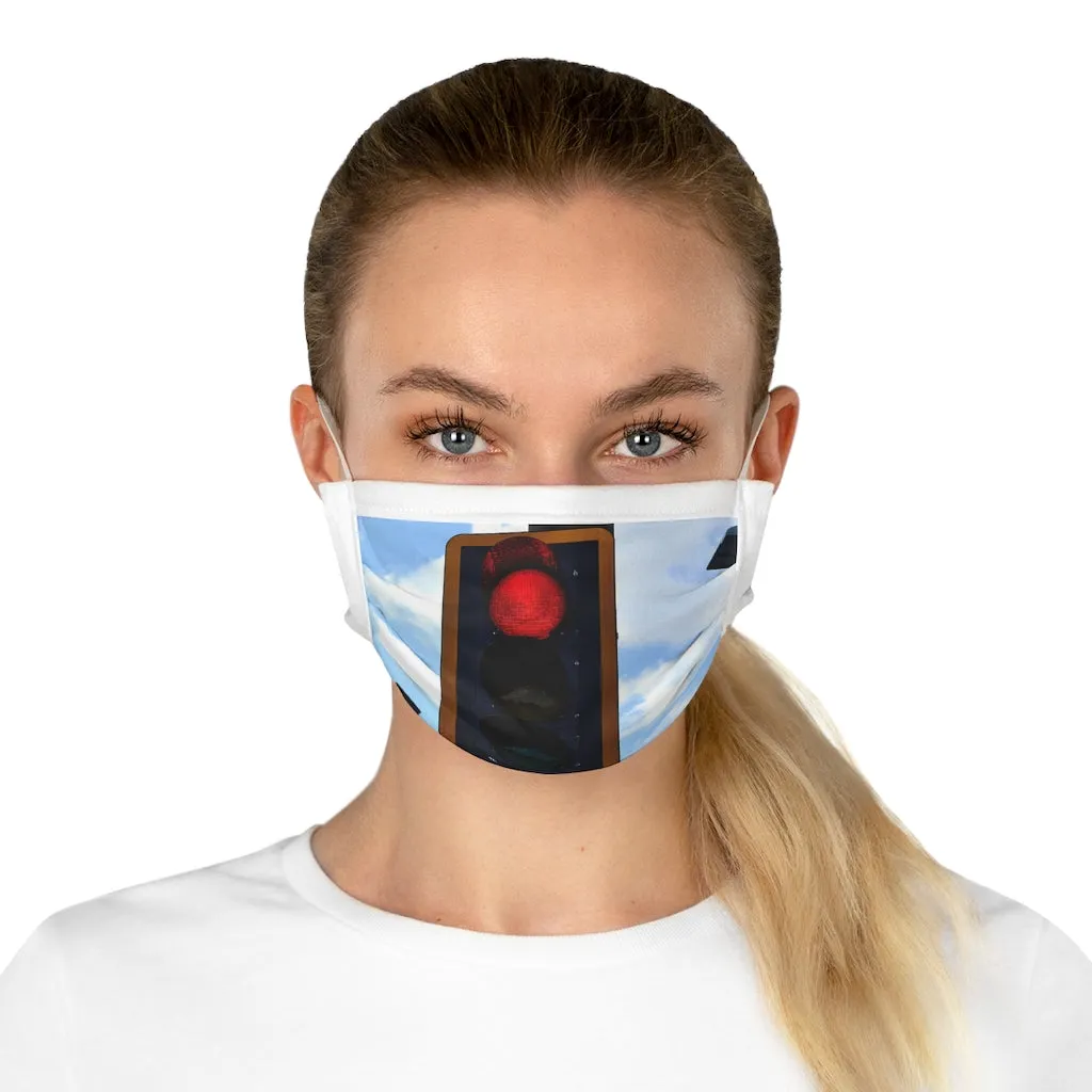 Red Light Cotton Face Mask (EU)