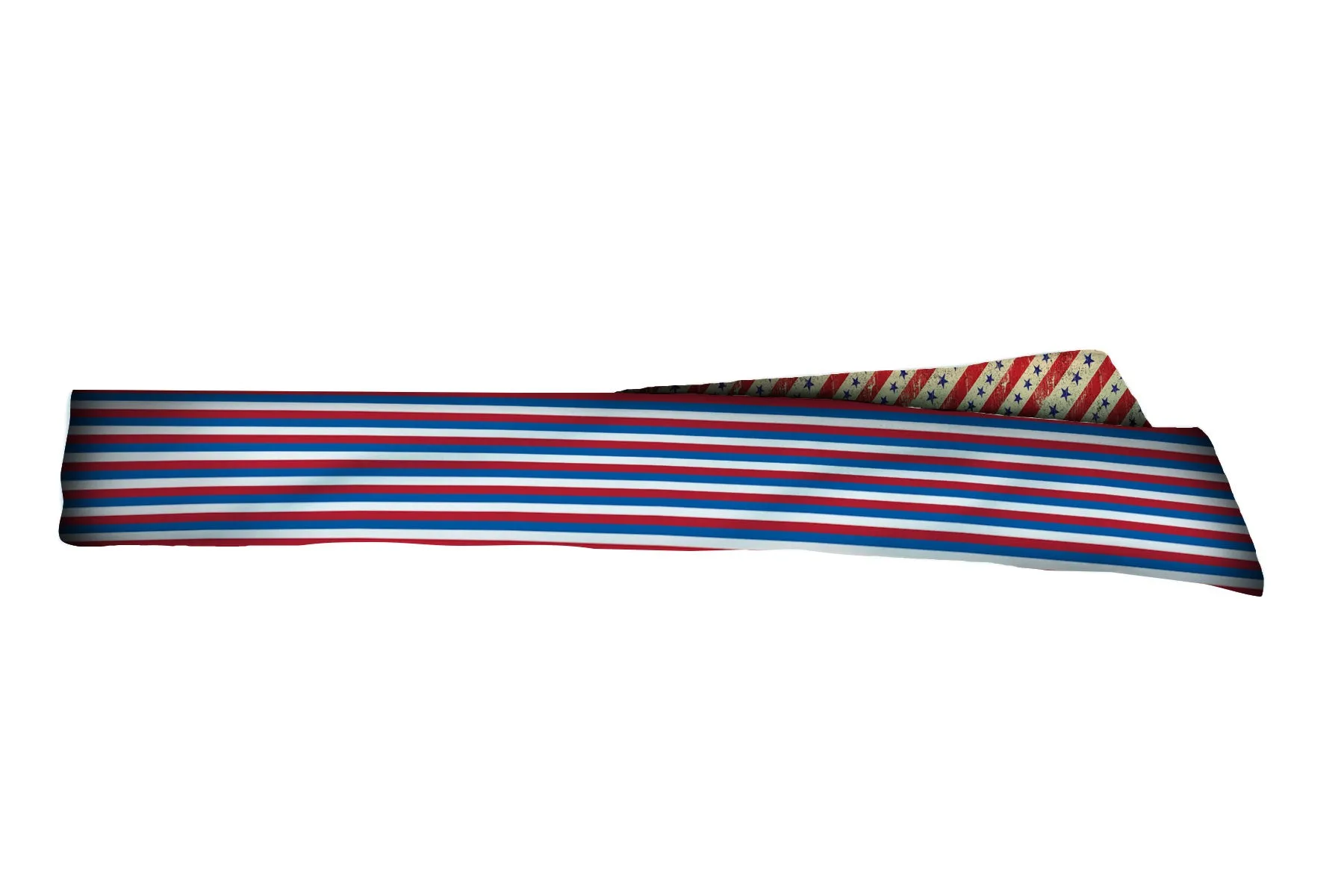 REVERSIBLE Vintage Stars/Stripes Head Tie (SKU 1265 HTB)