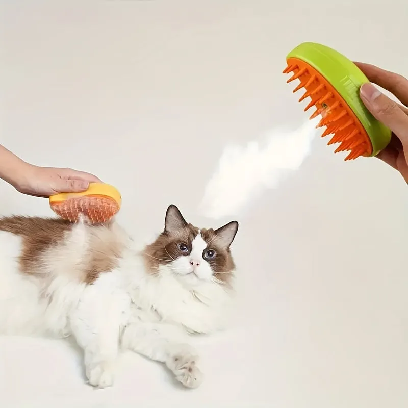 Revolutionary 3in1 Cat Grooming Tool for Gentle Cleaning