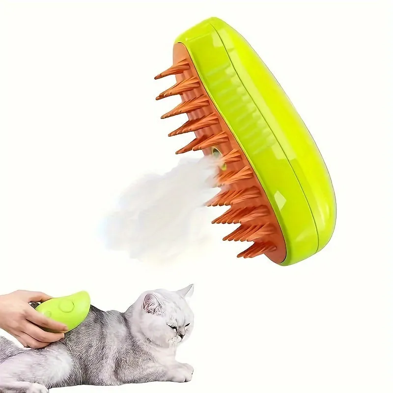 Revolutionary 3in1 Cat Grooming Tool for Gentle Cleaning