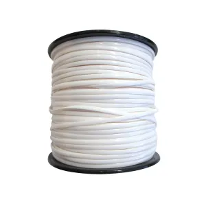 Rexlace Gimp Plastic Lacing Thread - White