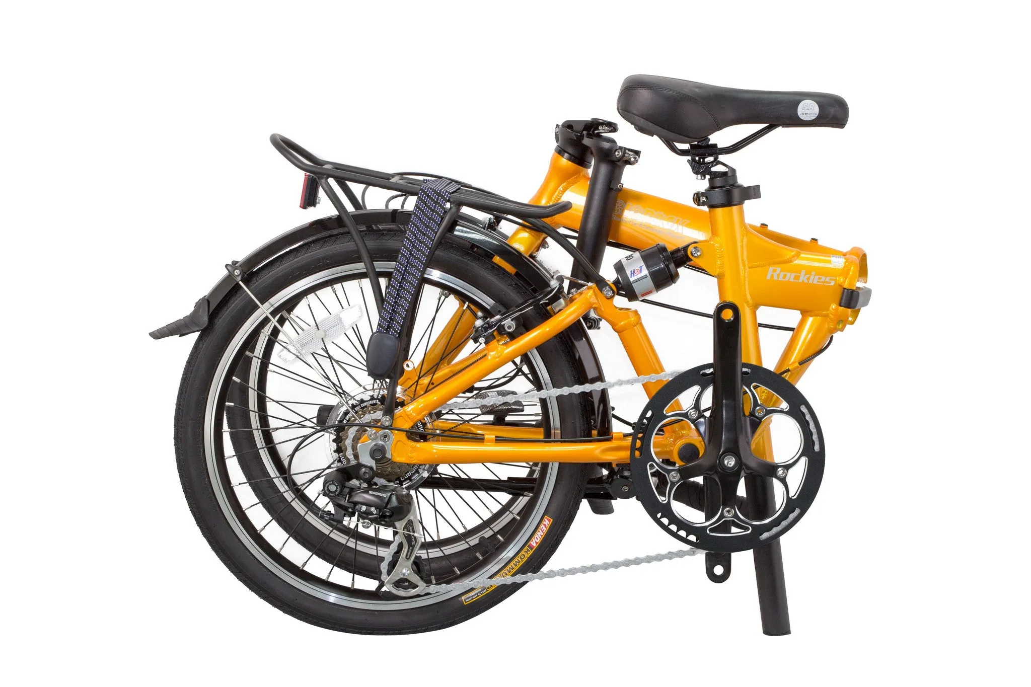 Rockies - SOLOROCK 20" 8 Speed Aluminum Folding Bike - V Brakes