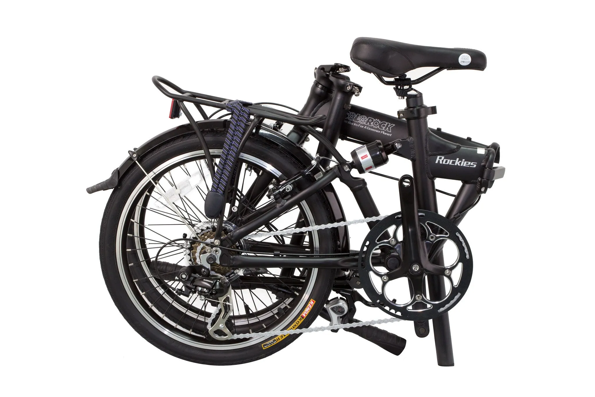 Rockies - SOLOROCK 20" 8 Speed Aluminum Folding Bike - V Brakes