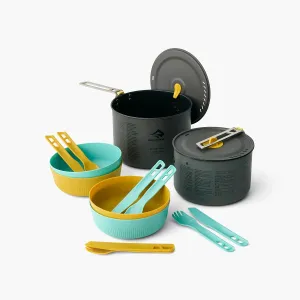 Sea to Summit FRONTIER UL Two Pot Cook Set - [14 PIECE]