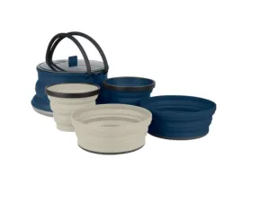 Sea To Summit X Set 12 - 5pc 2l Kettle   2 Bowls   2 Mugs