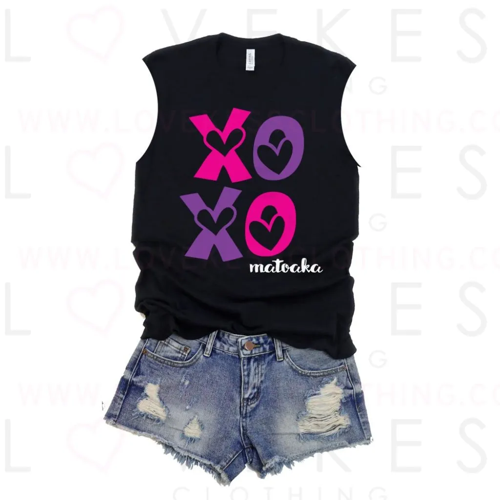 XOXO Heart Muscle Tee by LoveKess Clothing