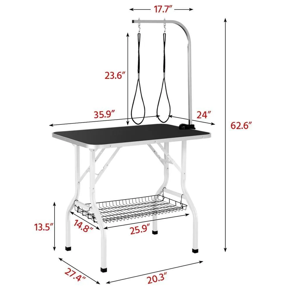 Yaheetech Dog Grooming Table 36 Inch