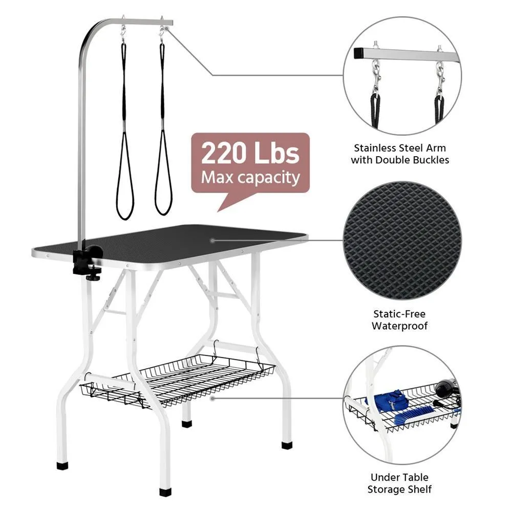 Yaheetech Dog Grooming Table 36 Inch