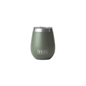 Yeti Rambler 10oz Camp Green Wine Tumbler